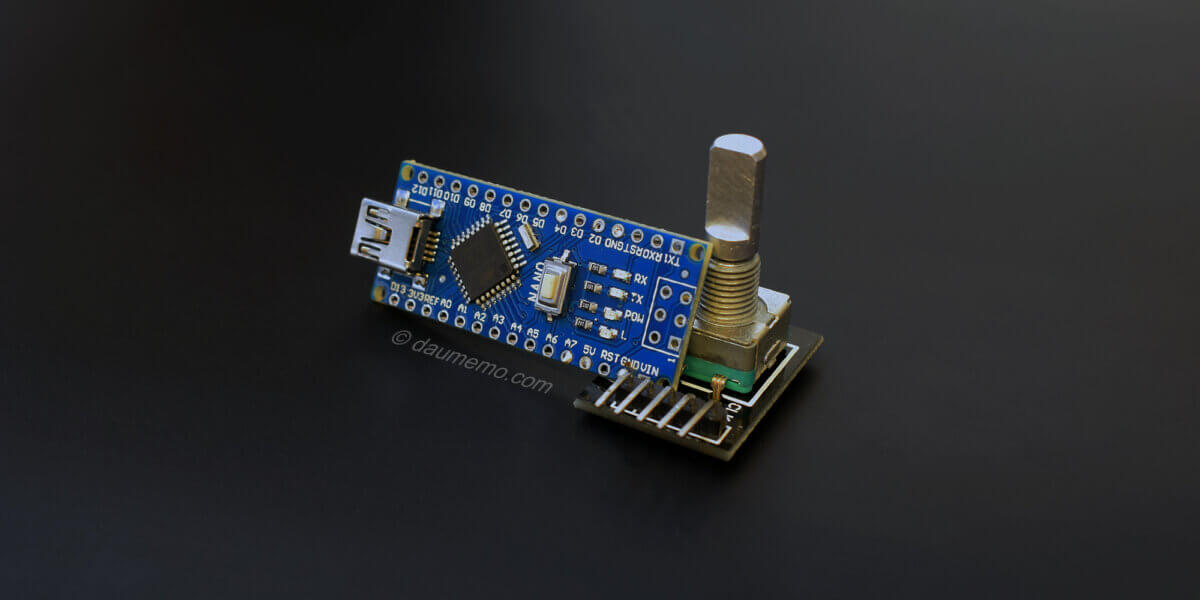 How to connect an encoder to your Arduino - Daumemo