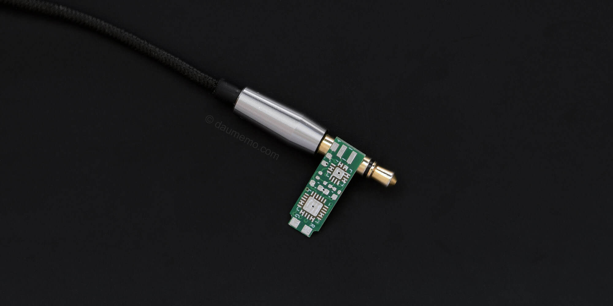 DIY Tiny Headphone Amp INA1620 TPS65135 PCB front